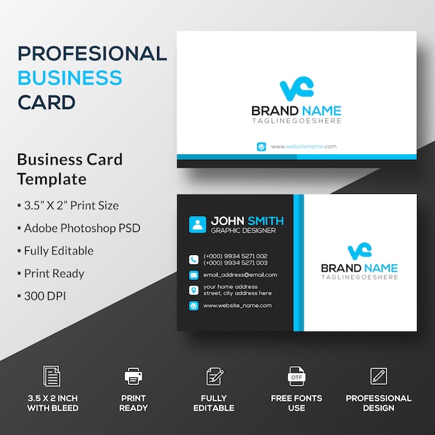 Modern Business Card