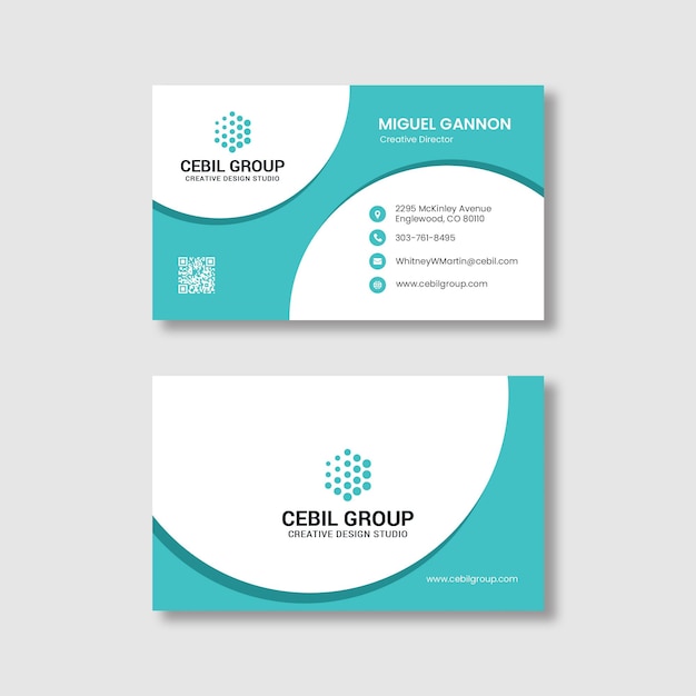 Modern business card