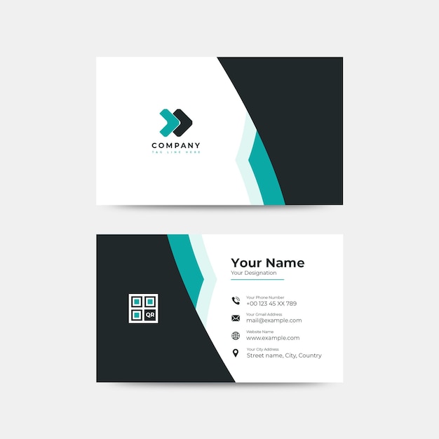 PSD modern business cards template