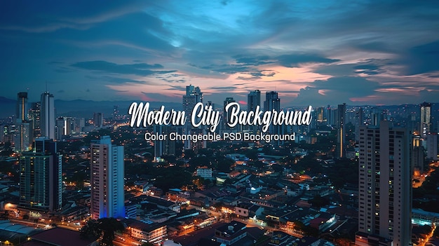 PSD modern city art hd background in psd and jpeg format