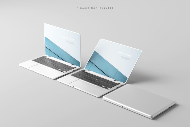 Modern Concept Devices Screen Mockup Scene