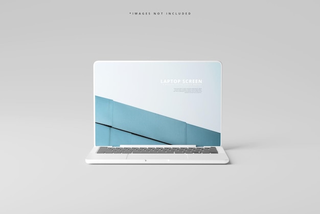 Modern Concept Laptop Screen Mockup