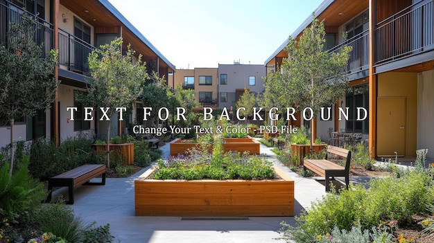 Modern Courtyard Garden