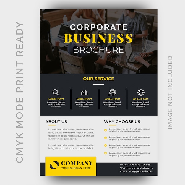 Modern Creative Agency Business Flyer Design Template