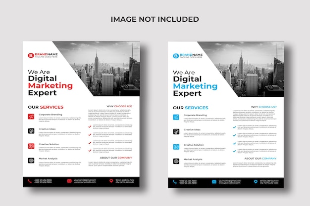 Modern Digital Marketing Agency Flyer Template