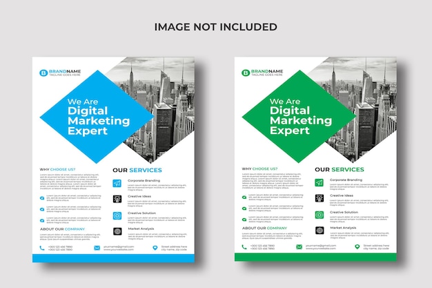 Modern Digital Marketing Agency Flyer Template