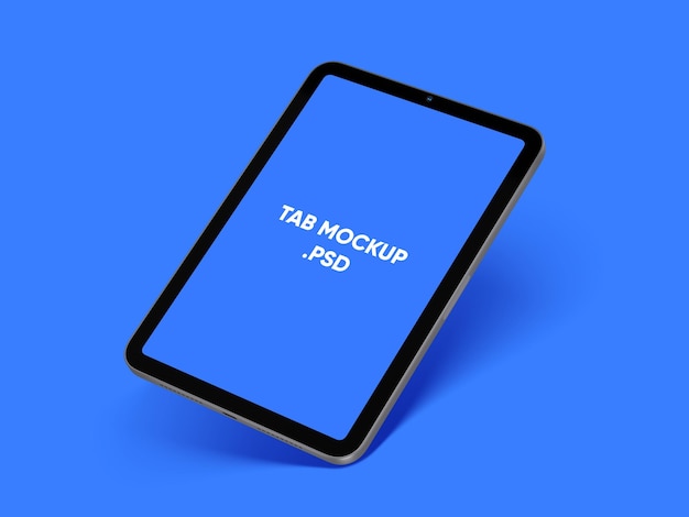 Modern Digital Tablet mockup with Alpha Background