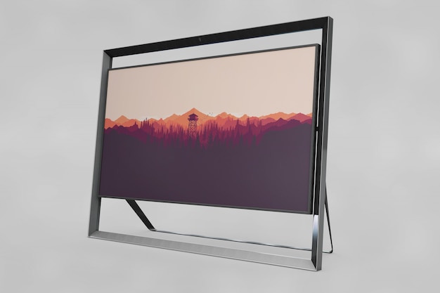 Modern frame mockup