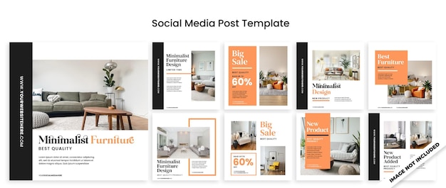 Modern Furniture Instagram Feed Template