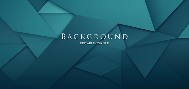 PSD modern geometric polygon background design