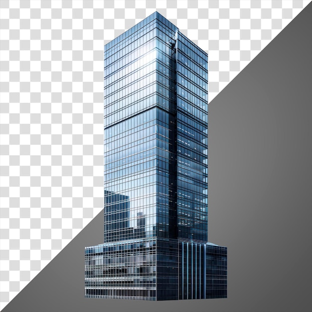 PSD modern glass skyscraper building