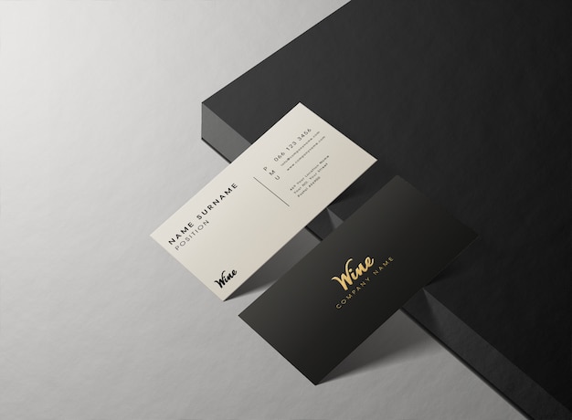 Modern and luxury business card