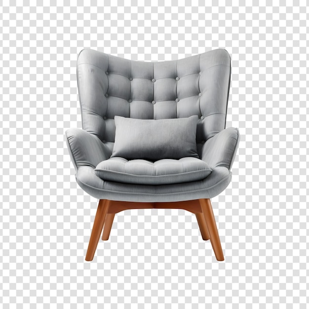 Modern luxury gray armchair furniture design