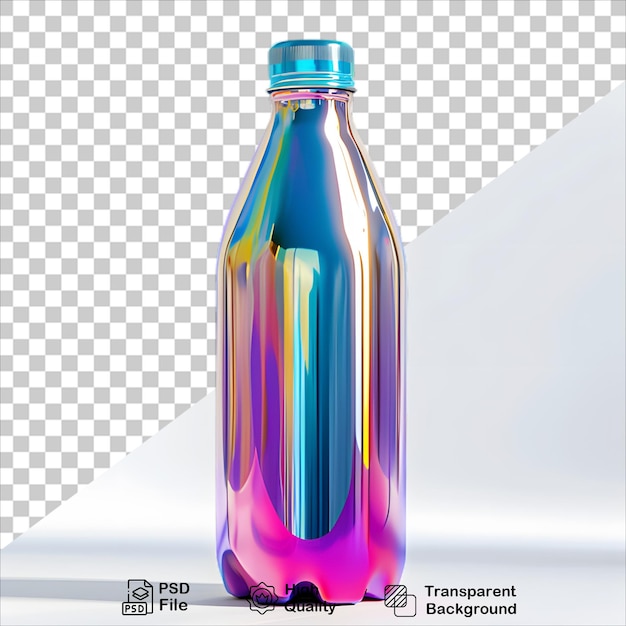 Modern Metallic Water Bottle with Gradient Color