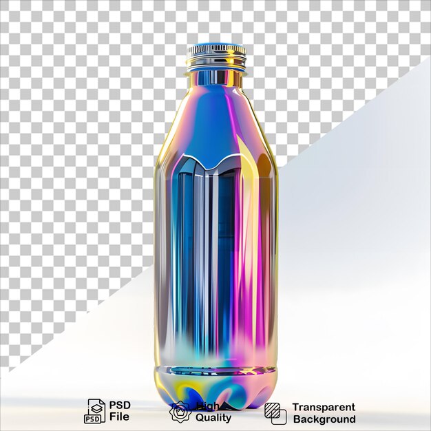 Modern Metallic Water Bottle with Gradient Color