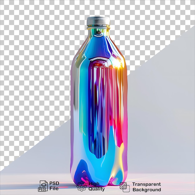 Modern Metallic Water Bottle with Gradient Color