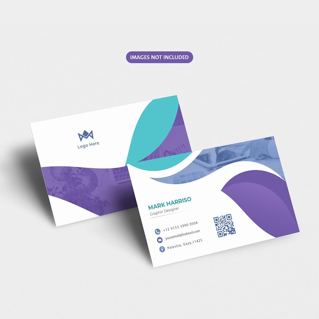 Modern professional business card