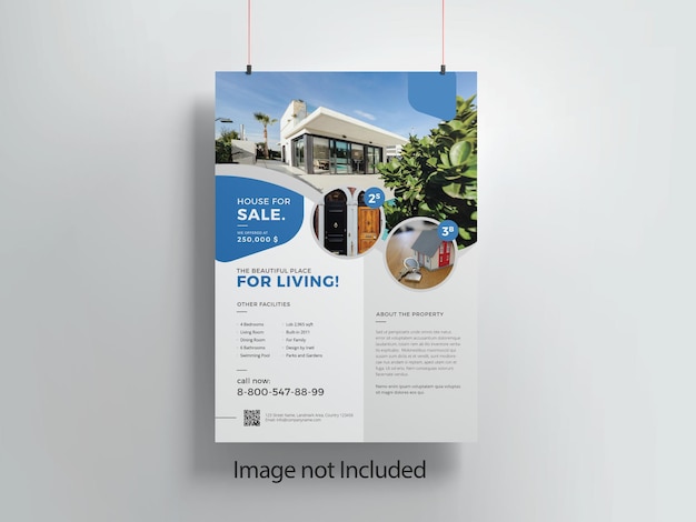 A modern real estate Business Flyer Template