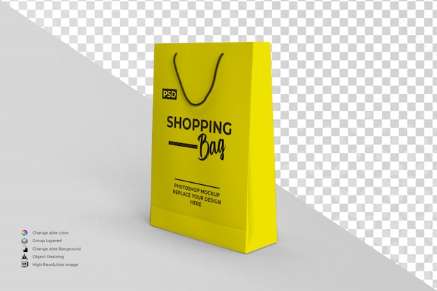 Modern Shopping Bag Mockup