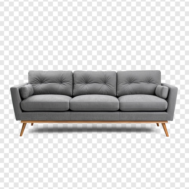 Modern sofa on transparency background PSD