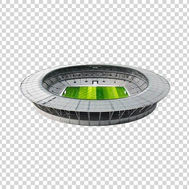 PSD modern stadium with a transparent background