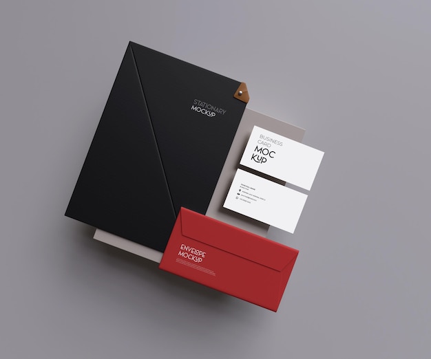 Modern Stationary Mockup Premium PSD