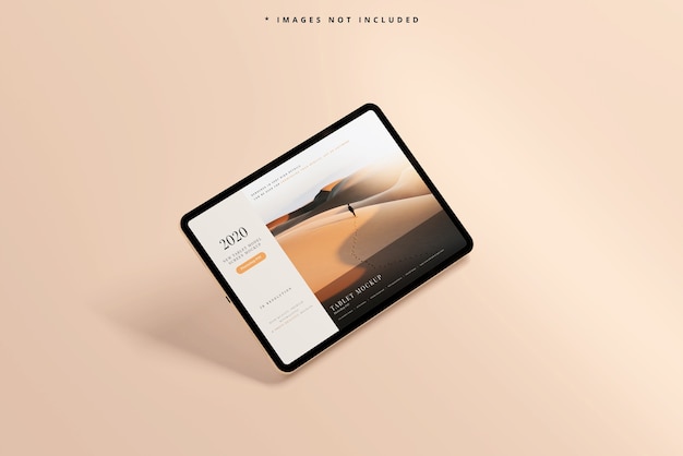 Modern Tablet Screen Mockup