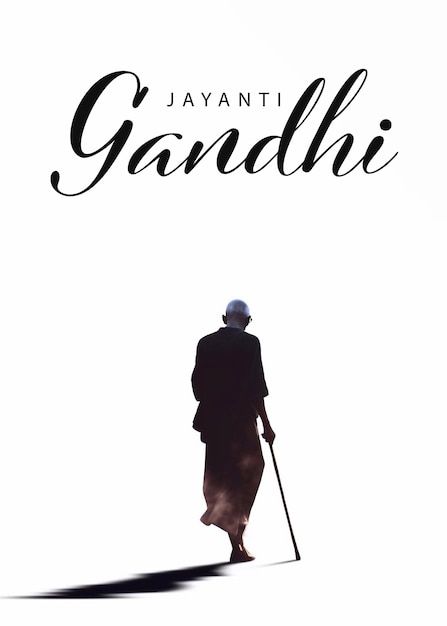 PSD mohandas karam chandra gandhi birthday mahatma gandhi poster design