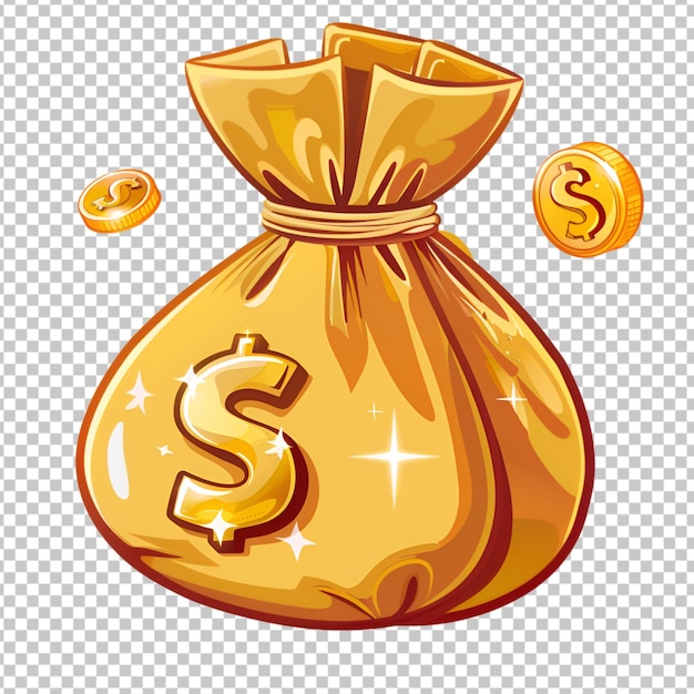 money bag transparent background