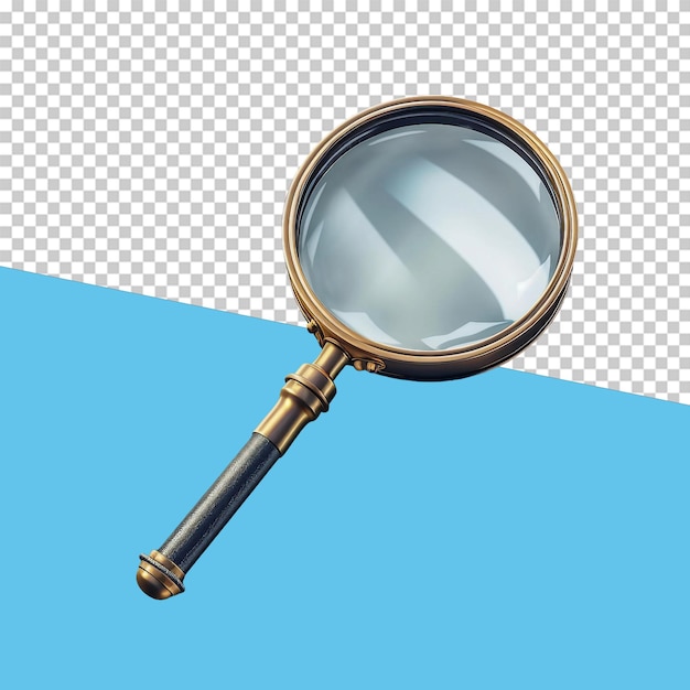 Monocle isolated object transparent background