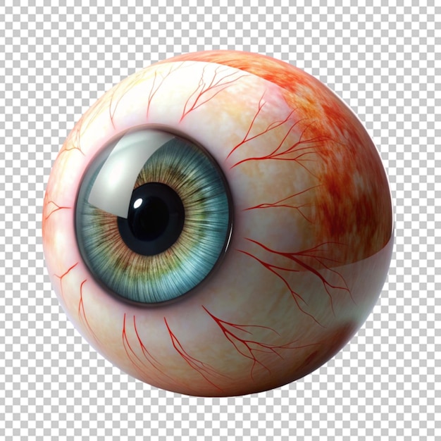 PSD monster eye transparent background