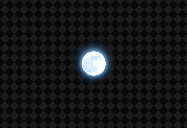 PSD a moon in the sky with a black background