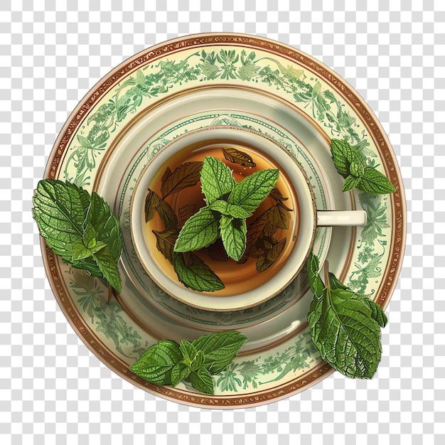 PSD moroccan mint tea mediterranean food life style authentic living