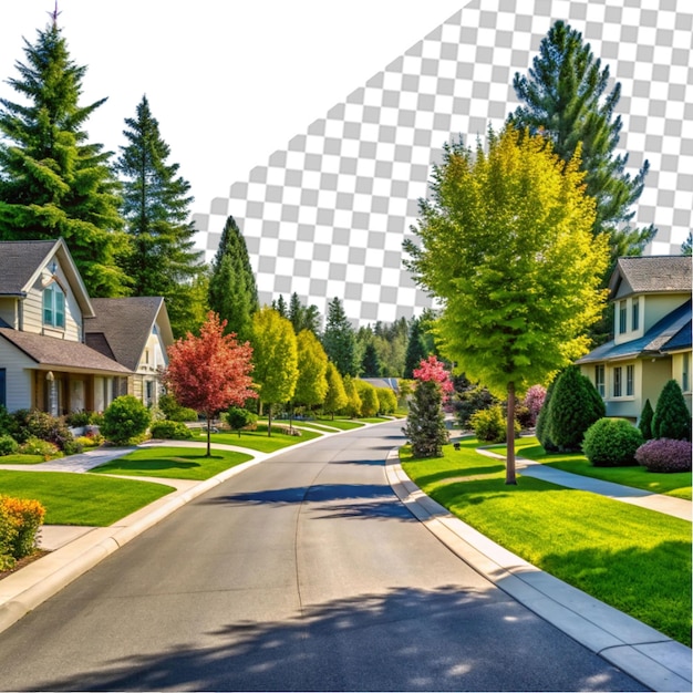 Moscow Region Aug 24 2019 Landscape design at residential house Beautiful landscaping in home garden