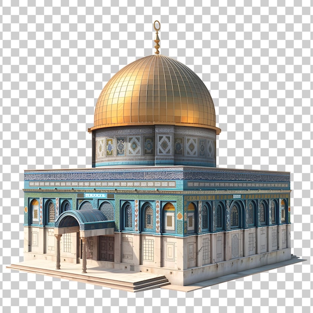 PSD mosque of alaqsa or dome of the rock in jerusalem israel