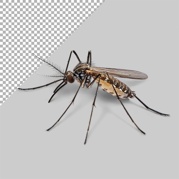 PSD mosquito animal on transparent background