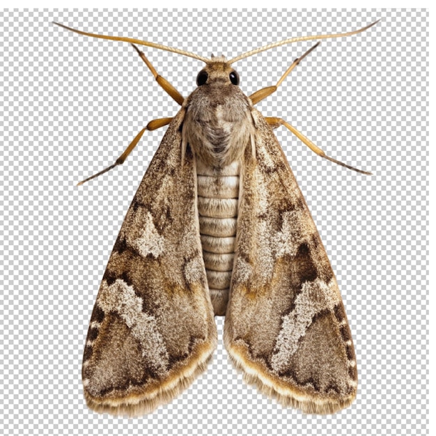 PSD a moth is shown with a picture of a moth