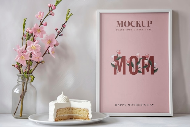 Mothers day mockup design