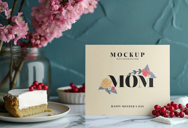 Mothers day mockup design