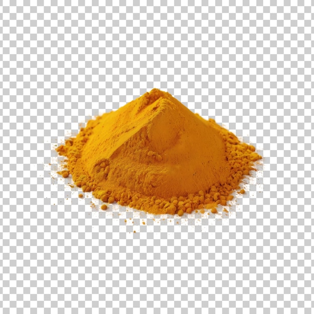 a mound of orange sand is on a transparent surface