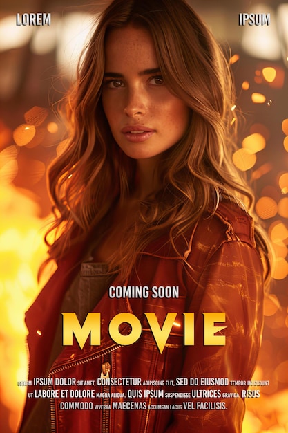 movie poster template