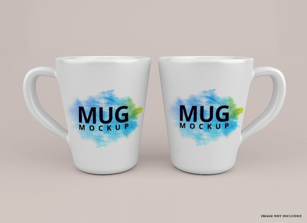 Mug mockup isolated here