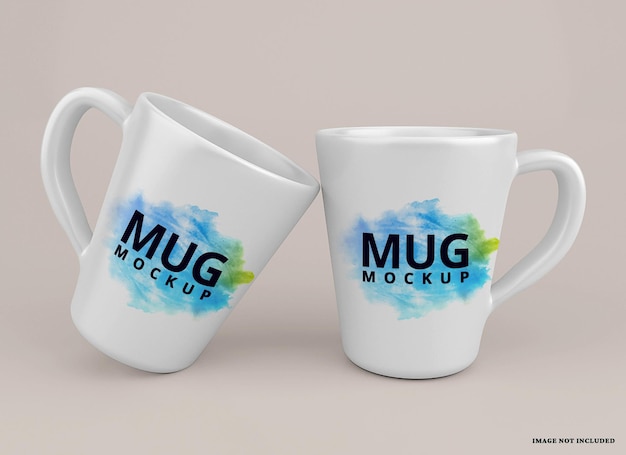 Mug mockup isolated here