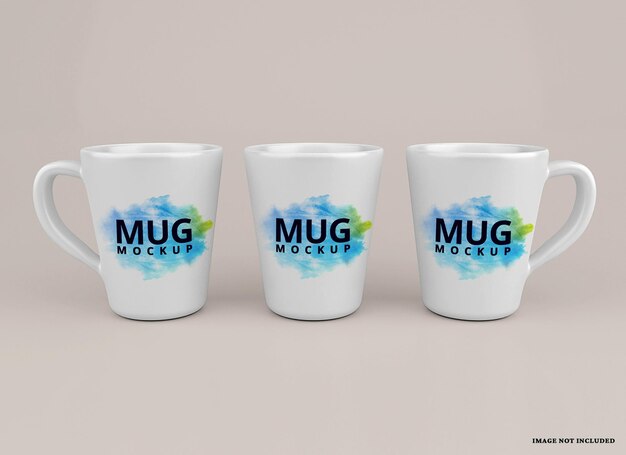 Mug mockup isolated here