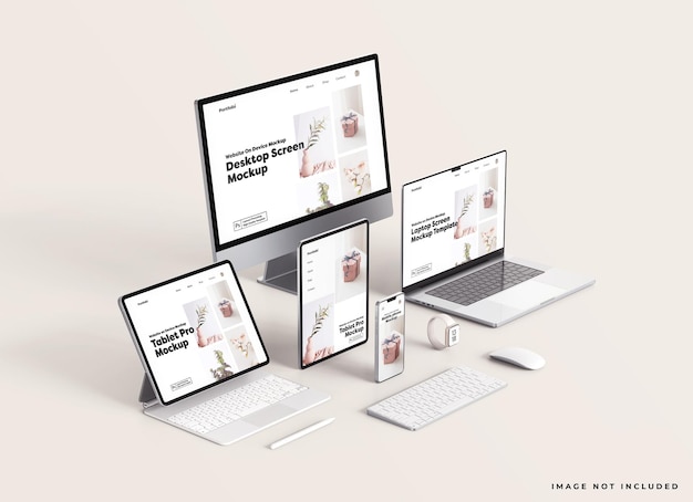 Multi device responsive mockup