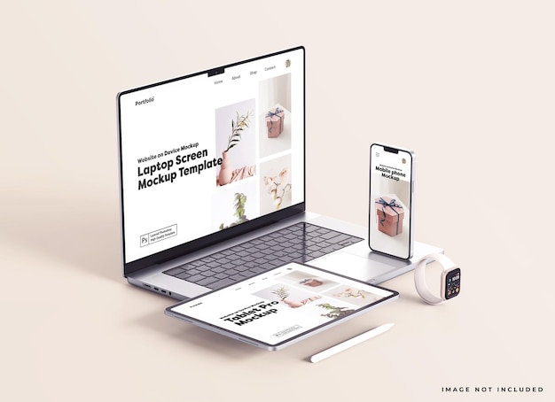 Multi device responsive mockup