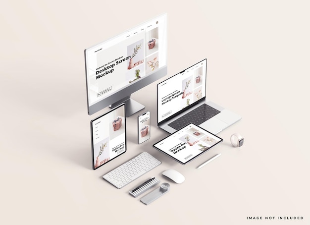 Multi device responsive mockup