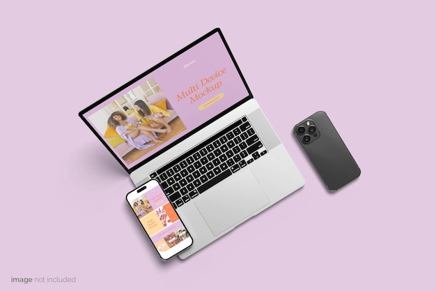 PSD multi devices mockup