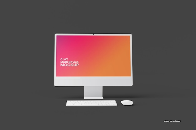 Multi Devices Responsive Website Mockup