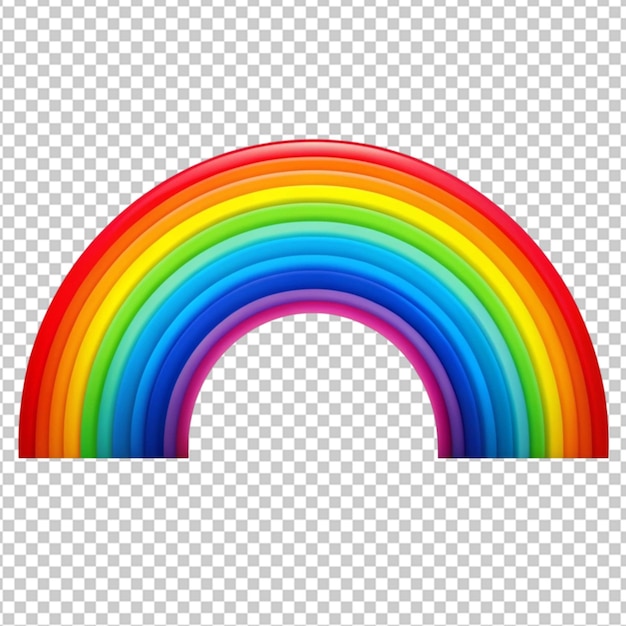 Multicolored rainbow